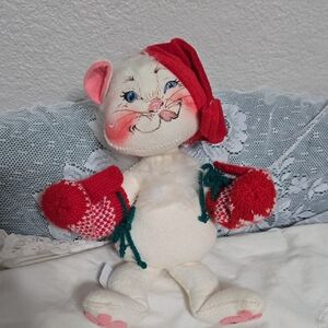vintage Annalee "Kitten with Mittens